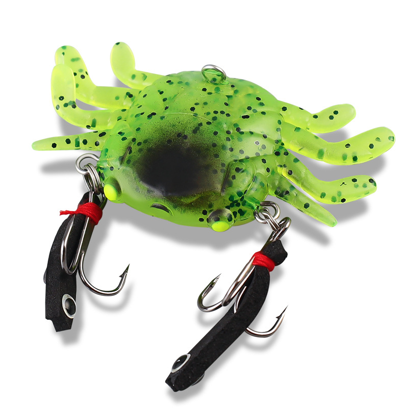 Punto negro verde claro