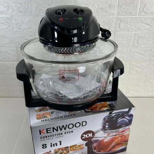 20L Light Wave Oven Multifunctional Transparent Glass Air Fryer Electric Oven Cross-border