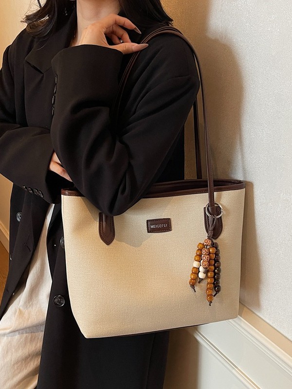 Casual bolsa de lona de gran capacidad para mujeres 2025 nueva moda mochila de viaje retro transfronteriza bolsa de viaje