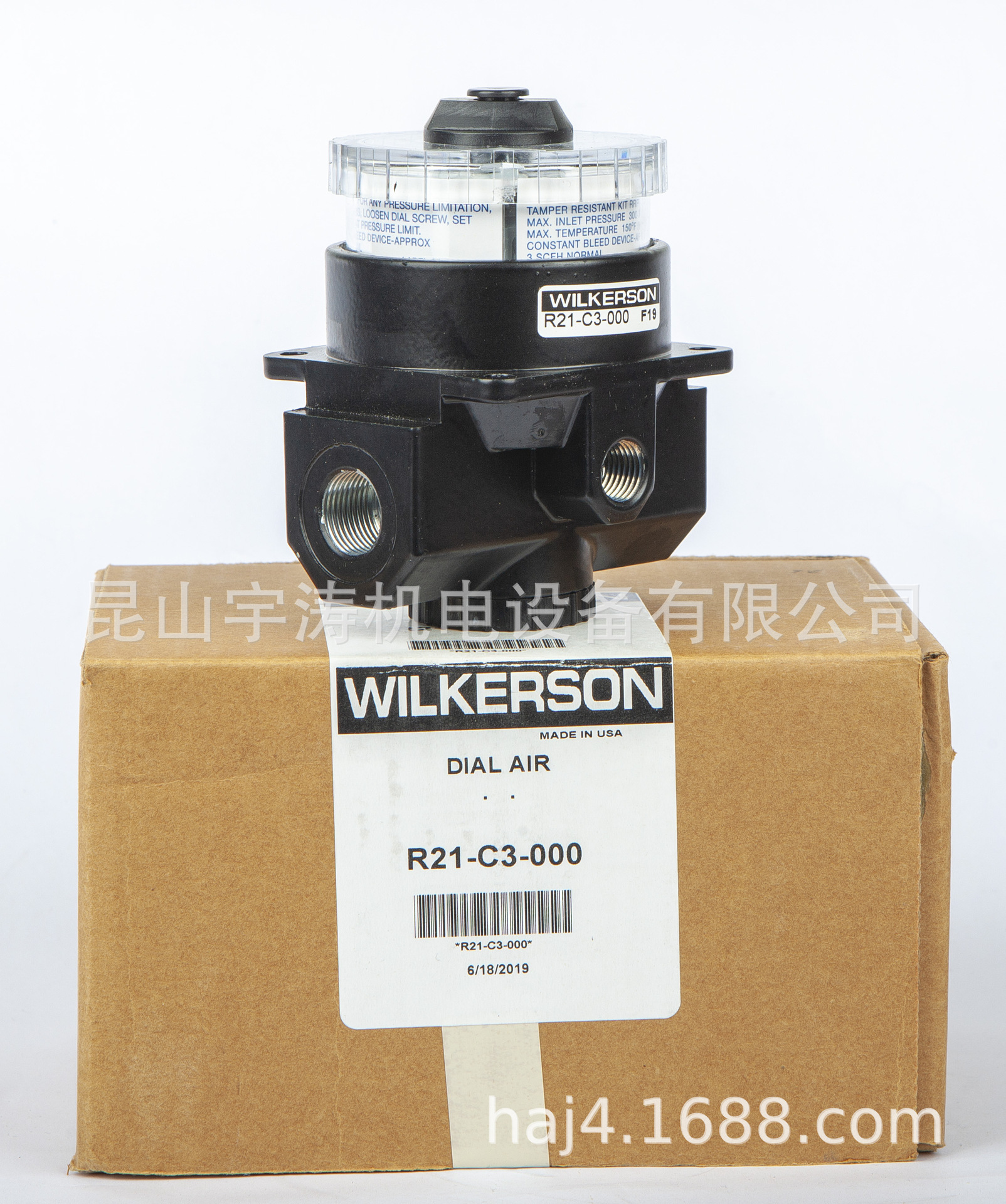 美国WILKERSON调压阀：R21-C3-R000