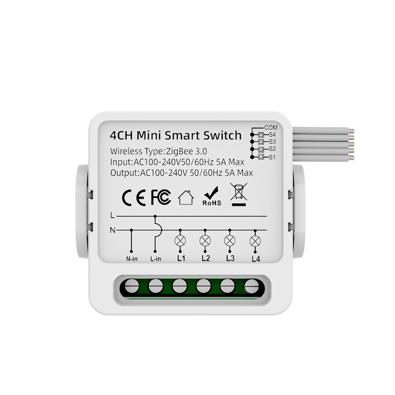 落書きWiFi/zigbeeオン・ブレーカーマルチドライ接点カーテン調光計量スマートスイッチクロスボーダーカスタマイズ|undefined