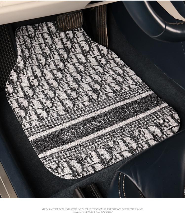 2026 New Model Letter Di Universal Car Floor Mats Universal Floor Mats Wire Loop Floor Mats