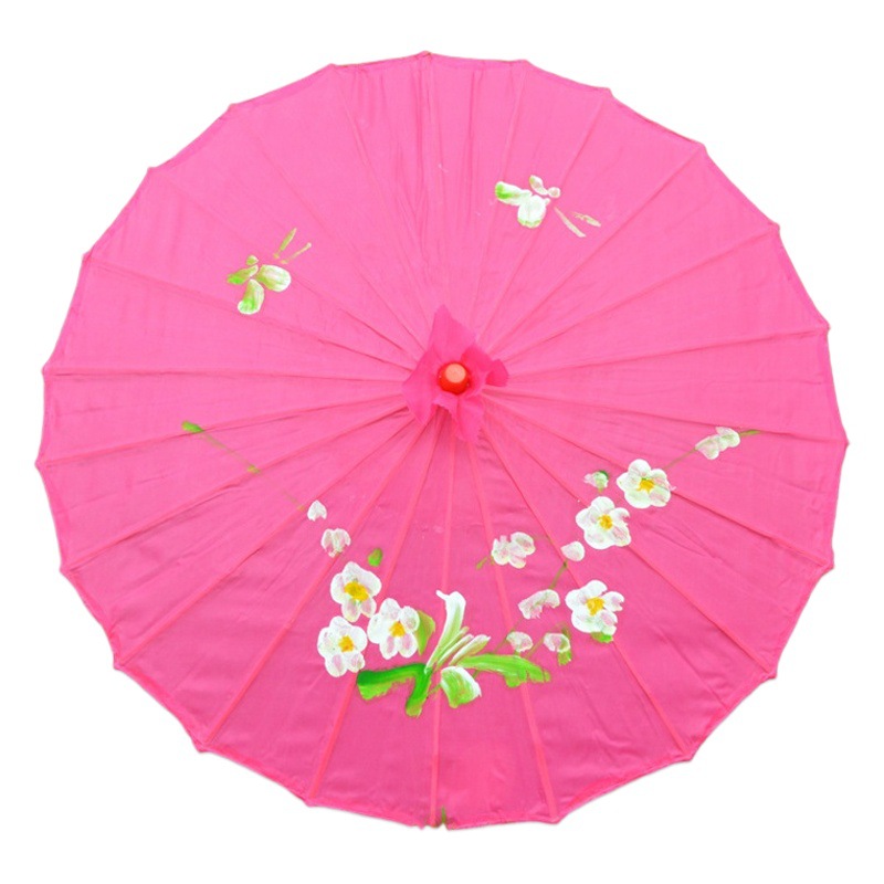 Factory wholesale simple hand-painted craft umbrella rainproof sunshade antique prop umbrella hand-painted decorative umbrella