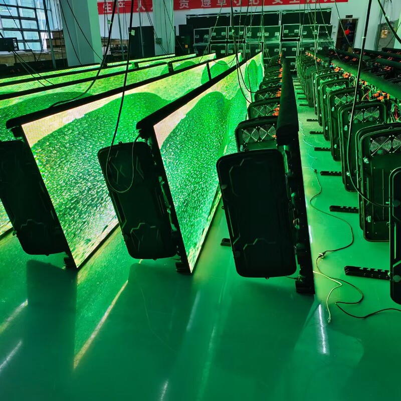 Led Outdoor Football Stadium Display Screen Outdoor Waterproof High-Definition Electronic Advertising Led Display Screen Stadium Fence Screen