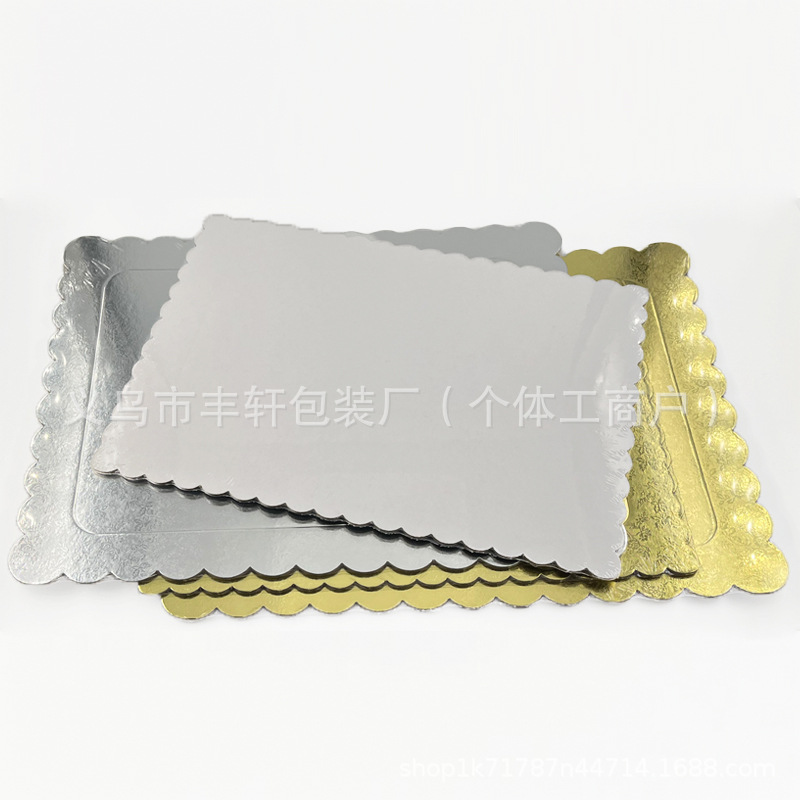 Amazon de alta calidad de la base de pastel de grado alimenticio 8 pulgadas 10 pulgadas 12 pulgadas pastel West Point papel queso pastel esterilla