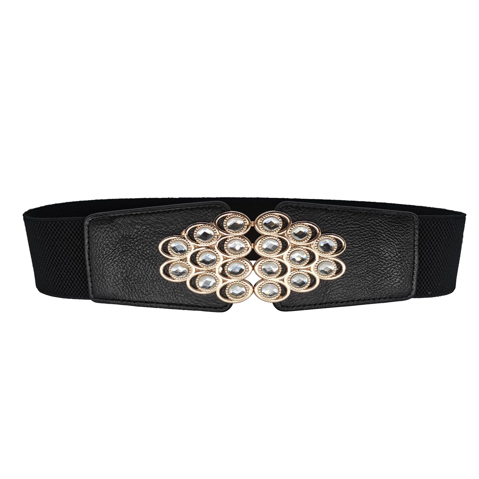 Fabricante especial para damas cinturón elástico de moda cintura ancha sellado nuevo ocio con falda decoración de cinturón ancho