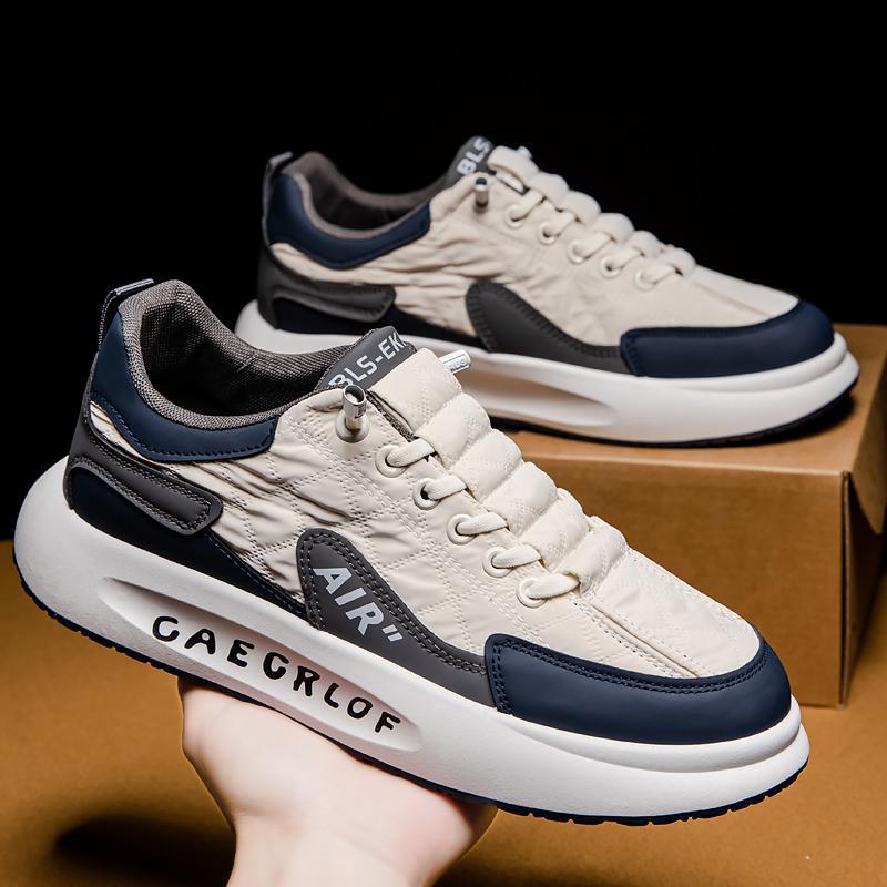 Versatile Men's Casual Board Shoes With Thick Sole For All Seasons_voghion.com