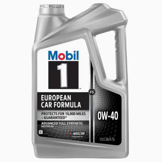 进口美版美.孚一号银美0W40全合成汽车机油SN级别润滑油4.73L