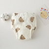 Brand children's cotton gauze teaching trousers for training, waterproof diaper, Korean style