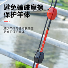 Fishing rod sleeve ball sleeve rod protector silicone sleeve hook holder equipment set