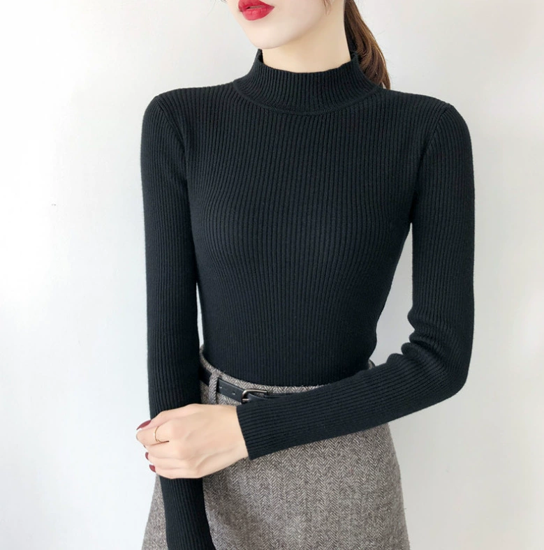 Long-sleeve, sweater, base body-friendly autumn thermal underwear, high collar