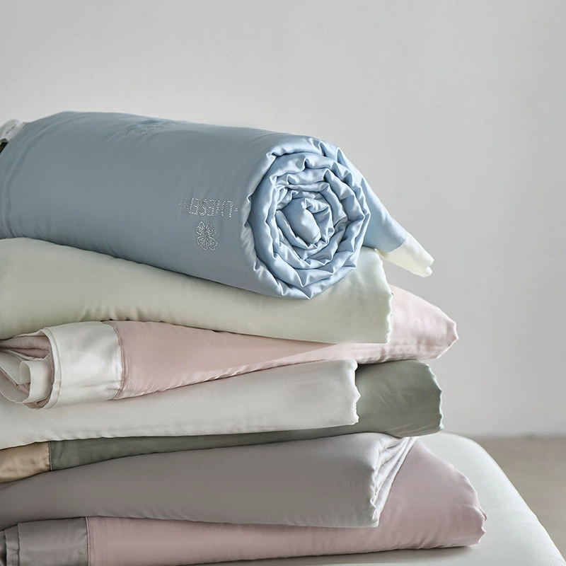 Летнее одеяло LIIESEN Radisson 25 new 100S Lenzing Tencel с широкими полями Colachi 200*230, комплект одеяла для одного