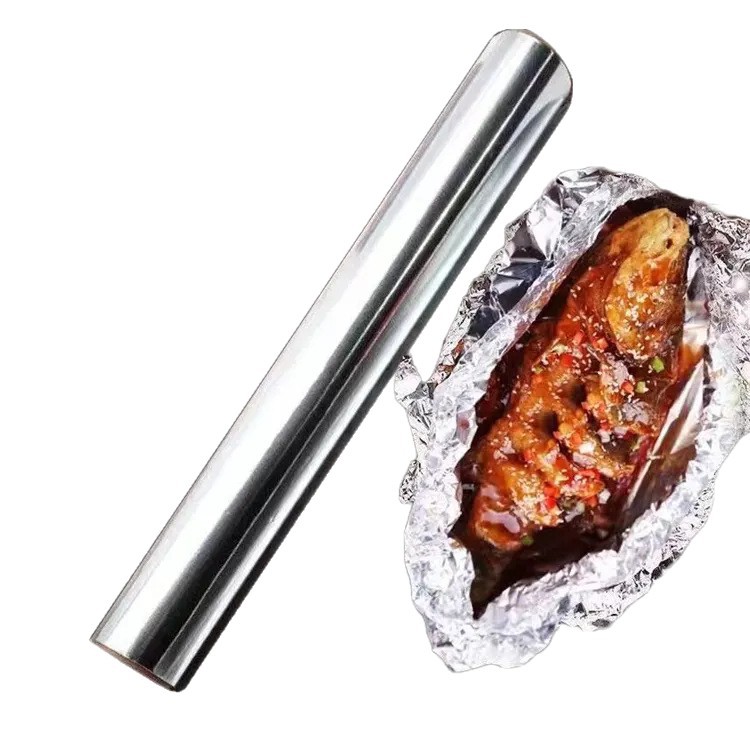 Papel desechable de aluminio para barbacoa, papel de estaño, papel de estaño comercial, papel de estaño especial para freidora de aire