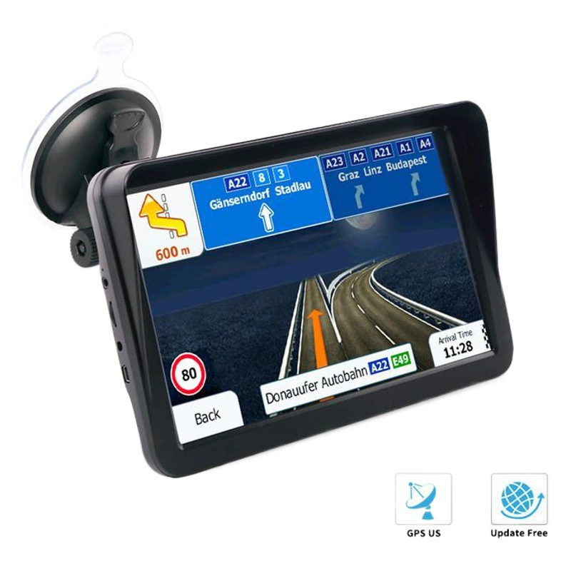 9-дюймовый GPS-навигатор для иностранных грузовиков