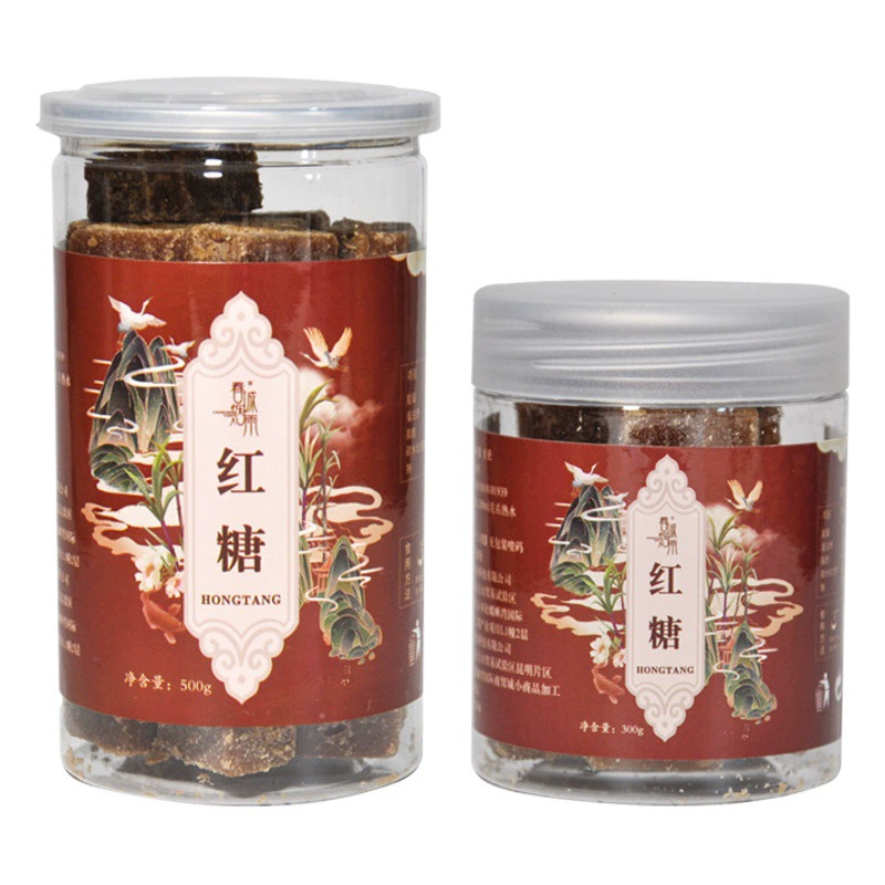 Коричневый сахар, традиционный коричневый сахар из Юньнани, консервированные блоки коричневого сахара, ручной работы из тростникового сахарного тростника, в индивидуальной упаковке, оптом, Чунчэн Яню