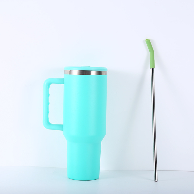 Transfronteriza 304 taza de vacío de acero inoxidable al aire libre cerveza coche taza 40oz mango frío calentador de hielo taza al por mayor