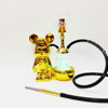 Middle East Arabia water smoke resin craft water cigarette love bear shape water smoke bar lights water smoke house