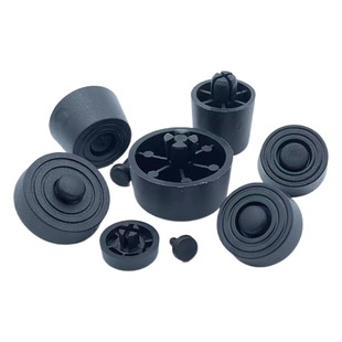 Factory supply snap-in chassis support quick plug-in Cabinet feet FF series latch type plastic foot pad