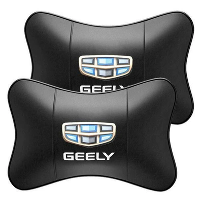 Sonata Tucson car headrest: Headrest - geely-car-logo-a-pair-of-headrests-standard