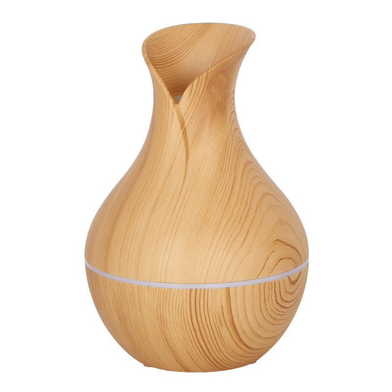 Difusor de Aromaterapia Portátil USB para Coche, con Forma de Florero Pequeño de 200 ml