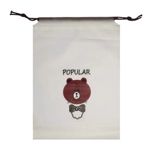 Shoe Storage Bag Dustproof Moisture-Proof Drawstring Pouch Organizer Shoe Bag Travel Clothes Ziplock Bag Waterproof