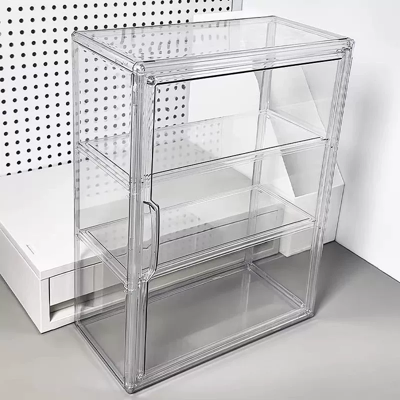 Wall-mounted Storage Box Shelf Rack Acrylic Clear from Yomiego