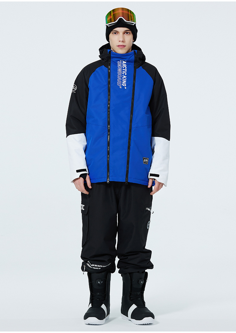 Traje de ropa para niños para hombres y mujeres, ropa y pantalones de snowboard y esquí de doble tabla para exteriores de invierno, a prueba de viento, repelente al agua y cálido._voghion.com