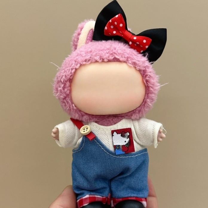 ラブブビニール人形やその他の人形の服に適した服のみ、ドレスアップスカート、オーバーオールスーツ卸売|undefined