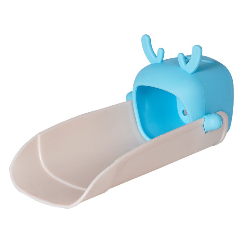 Extensor de grifo de ciervo caricatura bebé lavado de manos extensor de grifo anti-splash extensor de grifo