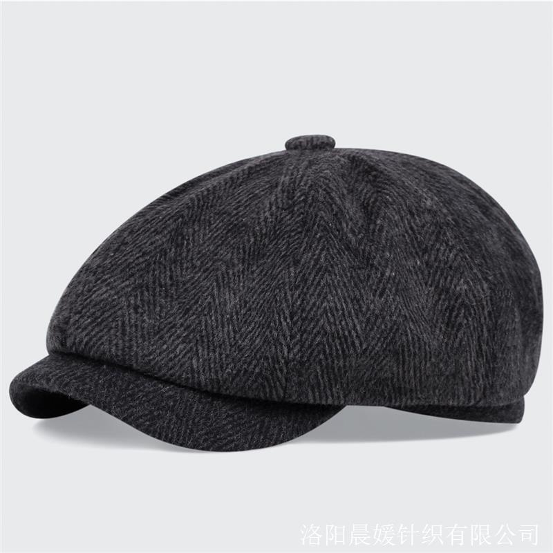 剃刀党帽子浴血黑帮贝雷帽男八角帽画家帽女报童英伦帽子复古|undefined