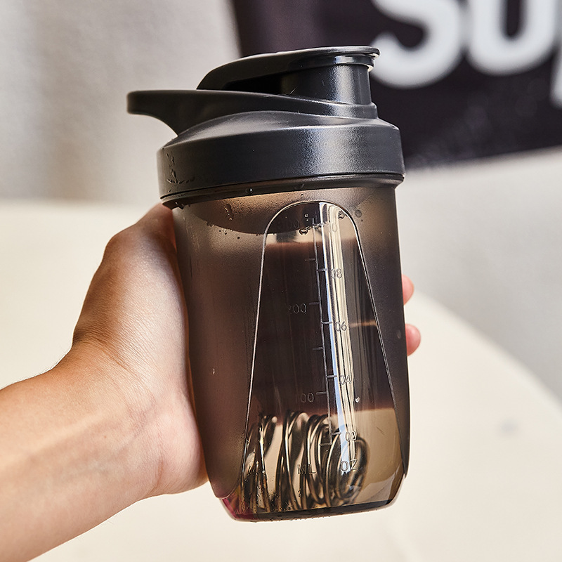 300ml taza de plástico shaker taza de agua para niños taza de batido de pequeña capacidad taza de proteína deportiva taza ahora