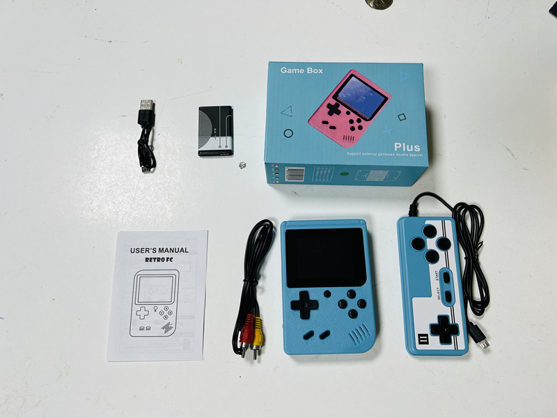 Consola de Juegos Portátil Retro Macaron 400 en 1 500 en 1 800 en 1 para Regalo y Juegos