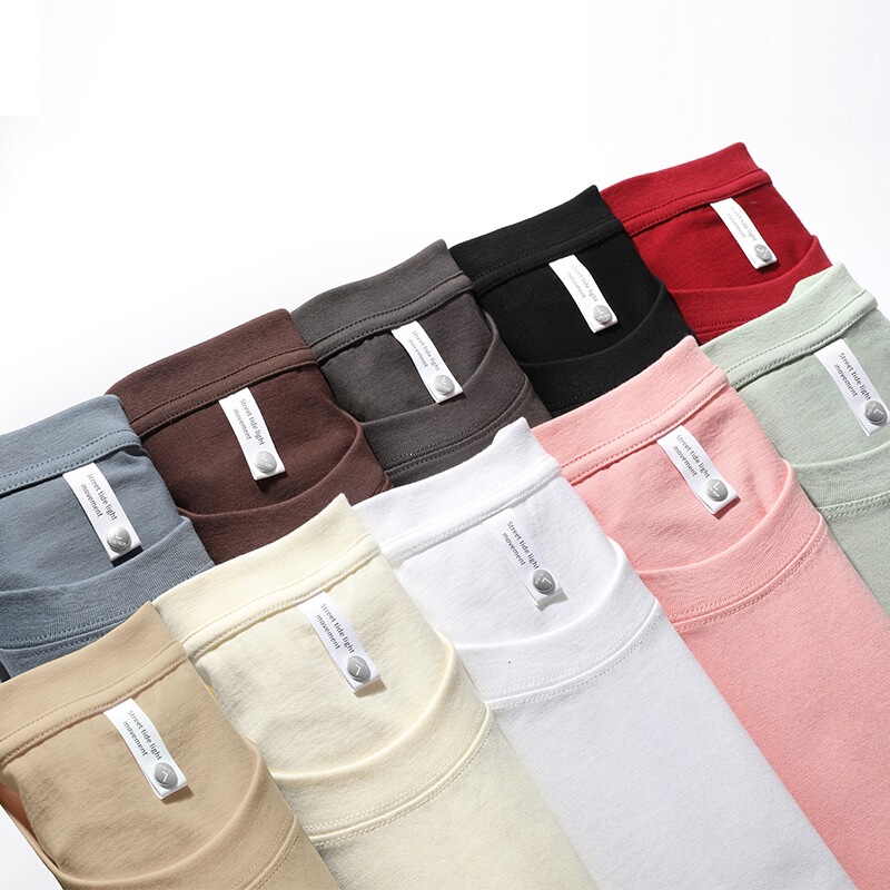 (Price for Non-Individually Packaged Items) Gold Shield Label 255g Short-Sleeve T-Shirt for Men, Trendy Brand, Loose Fit, Basic Versatile Summer Style (Price for Non-Individually Packaged Items) Gold Shield Label 255g Short-Sleeve T-Shirt for Men, Trendy Brand, Loose Fit, Basic Versatile Summer Style