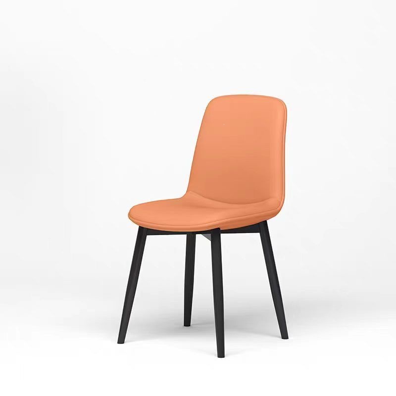 Sillas de comedor domésticas nórdicas lujosas sillas de respaldo de hierro forjado modernas y simples para negociar mesas de comedor taburetes sillas