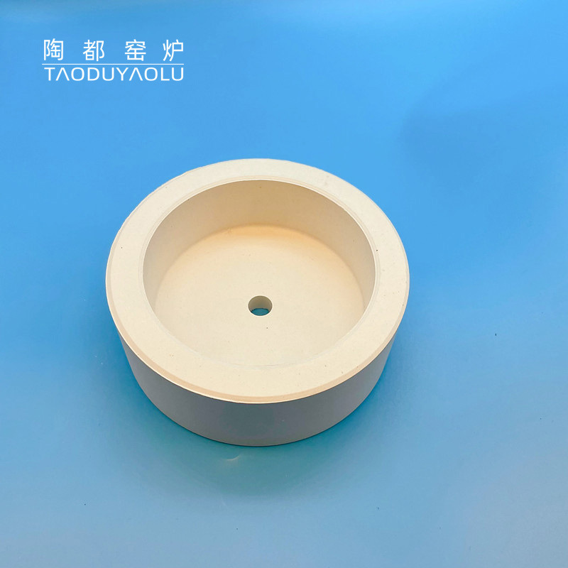 Refractory products high temperature ceramic firing Crucible cordierite ceramic perforated firing container Refractory products high temperature ceramic firing Crucible cordierite ceramic perforated firing container