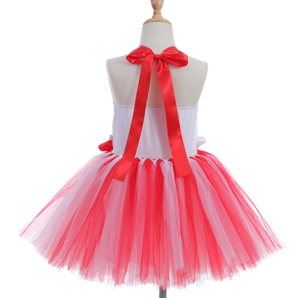 (Кросс-бордерная торговля), рождественский детский костюм, красное вечернее платье на День Святого Валентина, юбка-туника