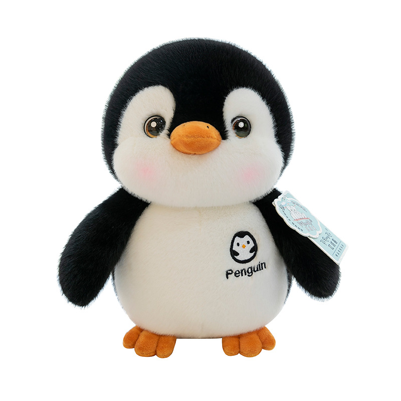 Bonitos pingüinos muñecos de peluche 8 pulgadas muñecas de agarre muñecas de tela para niños regalos de vacaciones de Harbin