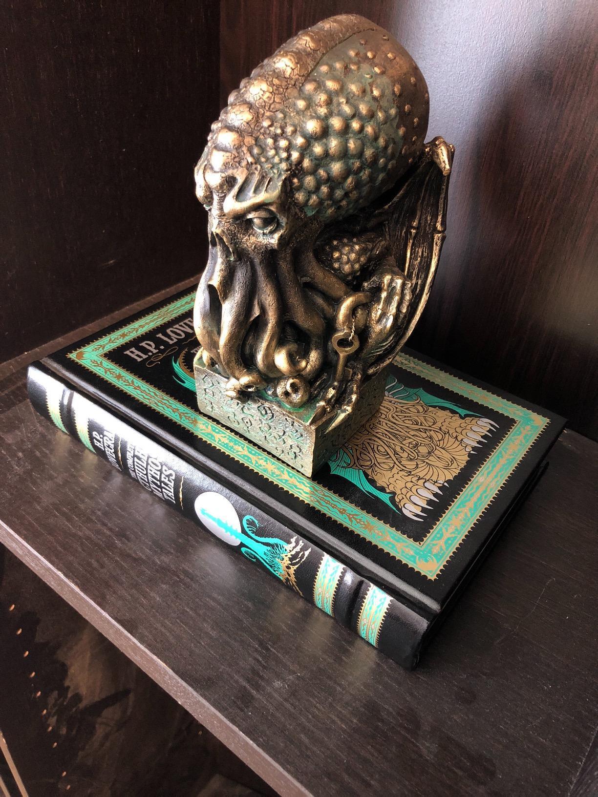 Új Halloween dekoráció - Cthulhu szobor gyantából_voghion.com