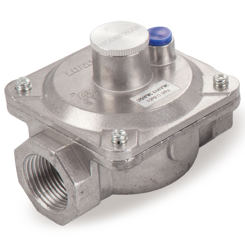 3/4"NPT天然气液化气大功率24万BTU燃气稳压阀商用压力阀