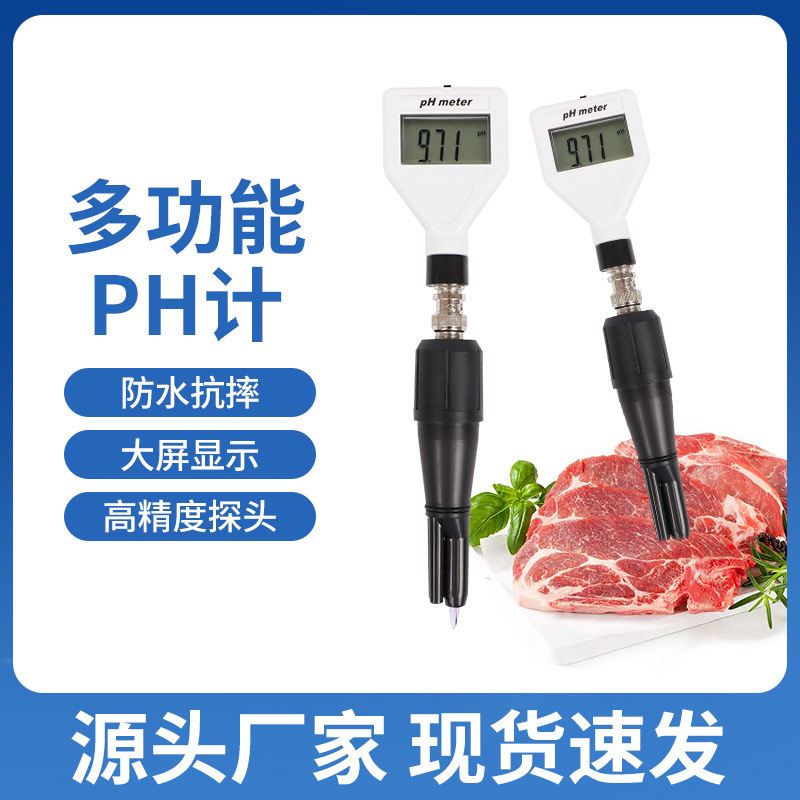 PH-98211多功能水质笔酸碱度水果肉类土壤测试仪检测笔