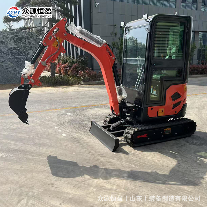 小型柴油小型挖掘ZY10履带式挖机 出口美国新能源电动挖掘机