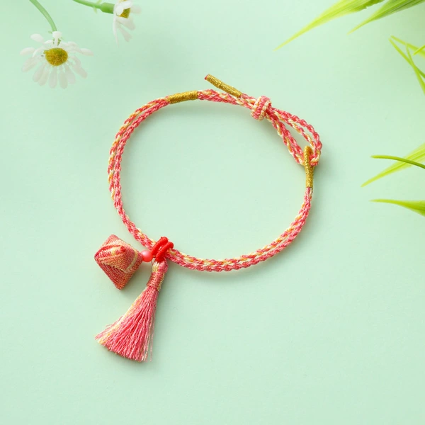 A53-B with tassel rice dumplings-red
