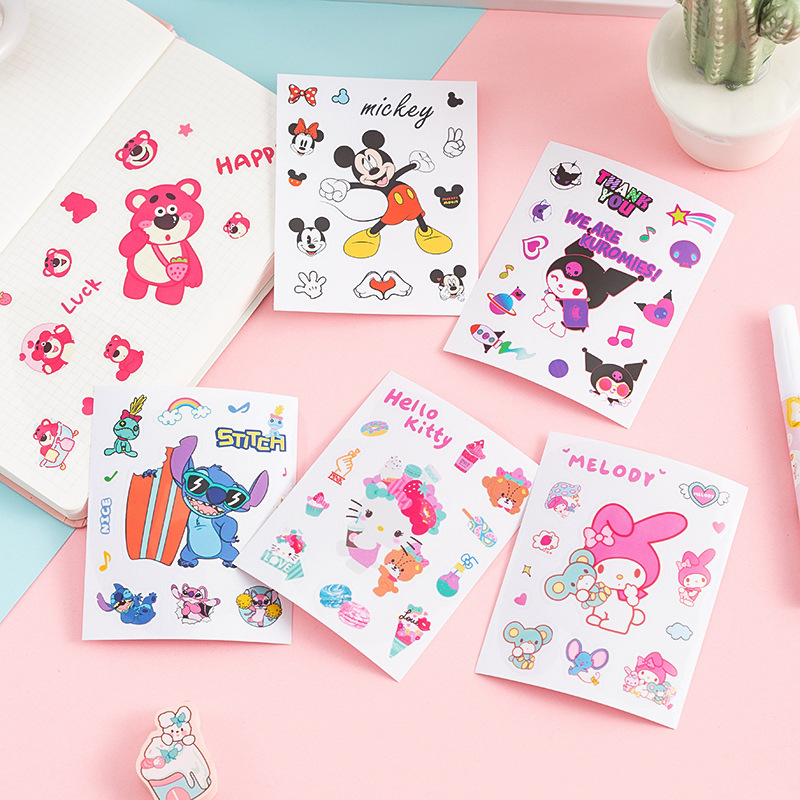 Kapibala Cute Stickers Kulomi Stickers Strawberry Bear Decorative Painting Creative Stickers Sanrio Stickers Wholesale Kapibala Cute Stickers Kulomi Stickers Strawberry Bear Decorative Painting Creative Stickers Sanrio Stickers Wholesale