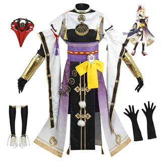 原神游戏九条裟罗cosplay动漫游戏服装女装COs套装舞台服