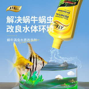 Ata Snail Turbeta Water Quality Improver for Removing Snails, Specialized for Fish Tank Snail Removal and Cleaning, Apple Snail Water Quality Improvement