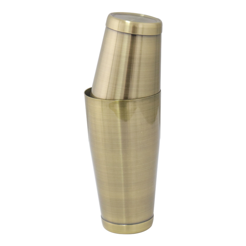 304 Acero inoxidable agitador americano Boston Shaker traje Barón Shaker Comercio exterior transfronterizo