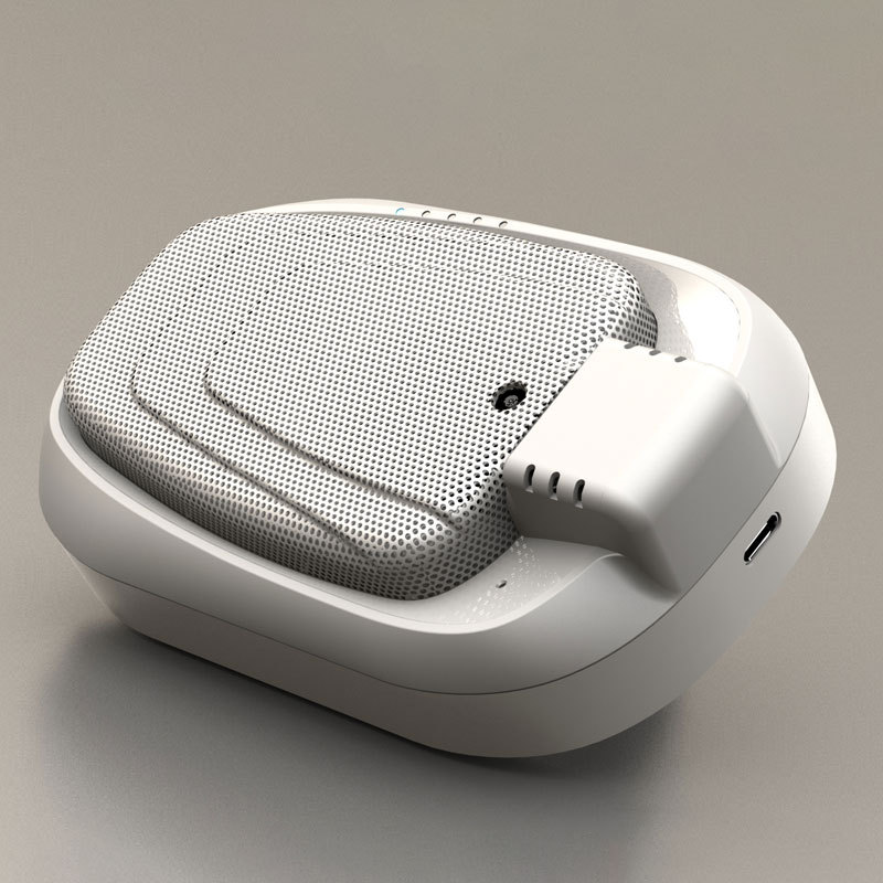 Lámpara de desinfección UV audio interior coche ozono aire fresco clip al aire libre todo en uno Bluetooth altavoz