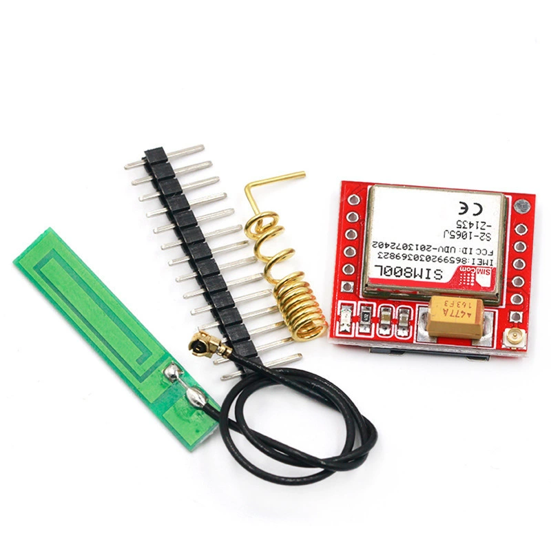 SIM800L GPRS/GSM модуль, микроSIM плата, модульная плата с антенной