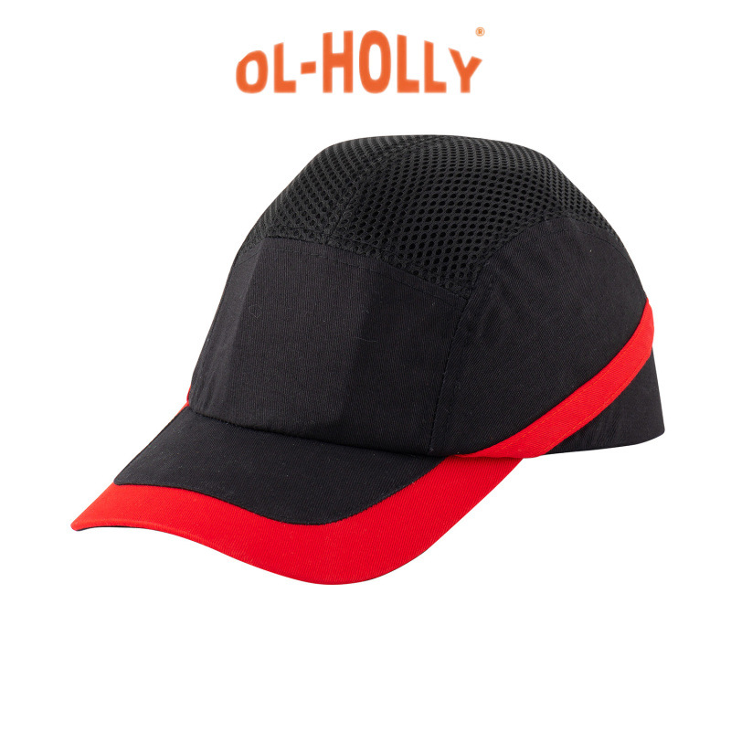 出厂价网面拼色防撞帽  CE认证防护安全帽运动防摔帽