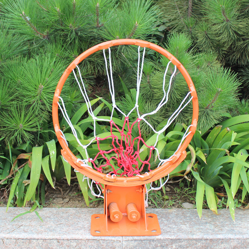 Wholesale competition basketball hoop spring hoop elastic basketball hoop thickened solid basketball hoop standard basketball hoop hoop
